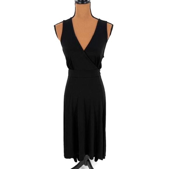 torrid Dresses & Skirts - Torrid Black Tie-Waist High-Low Sleeveless Midi Dress – Size Torrid 1 / 14/16